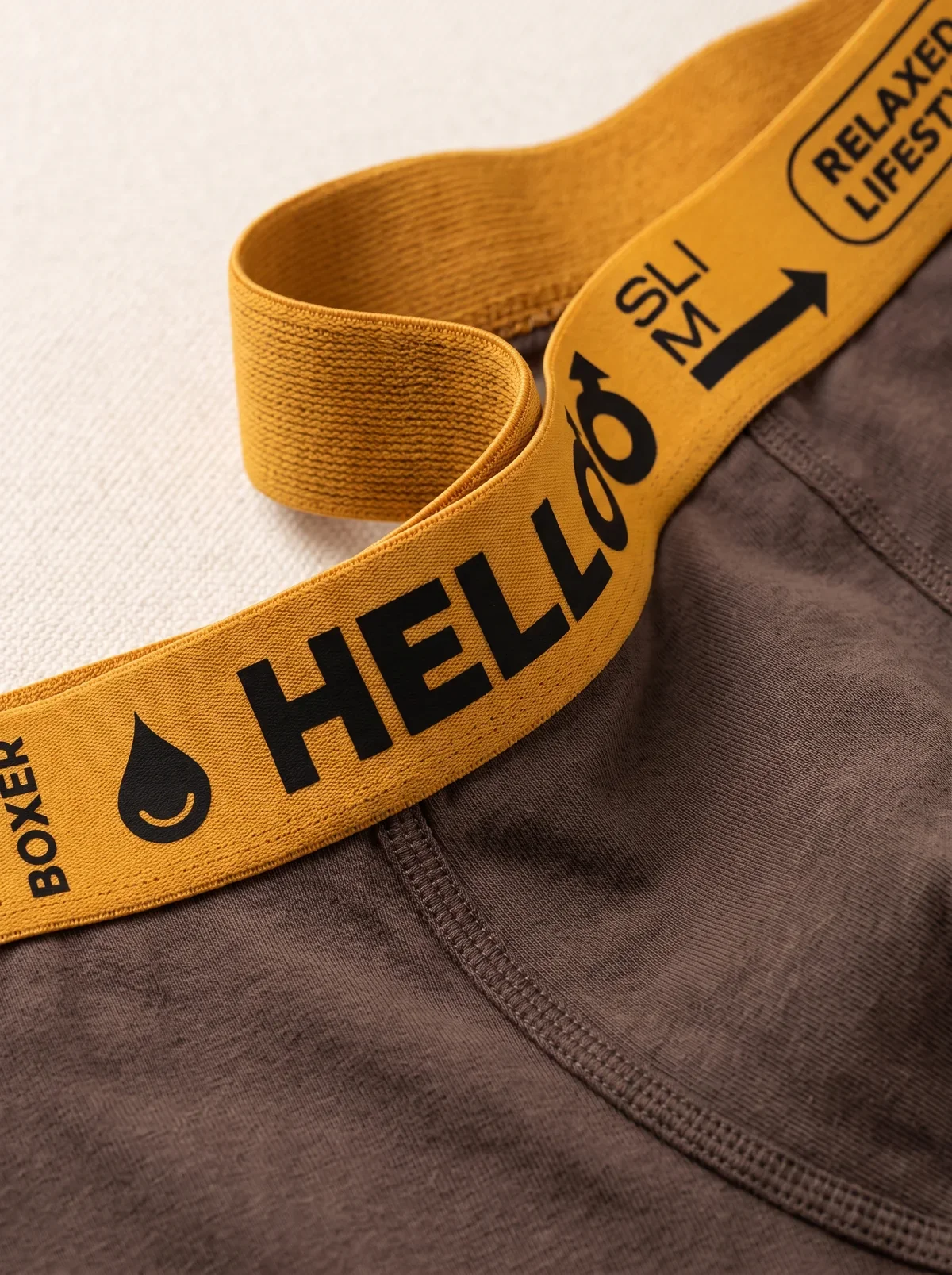 Hello Slim Premium Boxer — Légáteresztő, fésült pamutkeverék puha tapintással